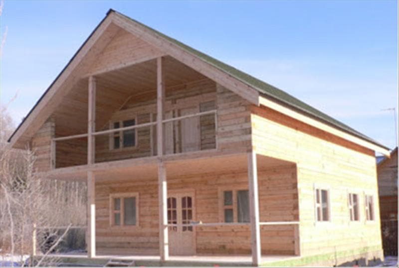 Дом из профилированного бруса 150х150 или 150х100 №47