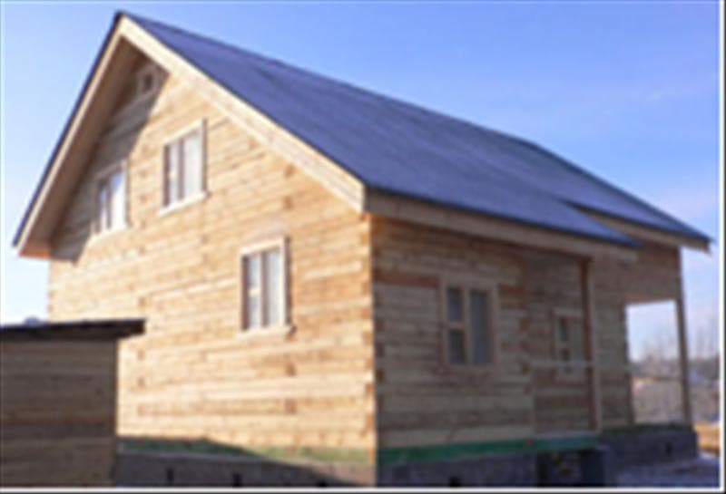 Дом из профилированного бруса 150х150 или 150х100 №47