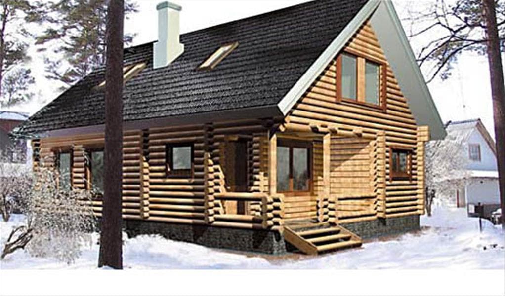 Проект дачного дома 8 Х 11 №14