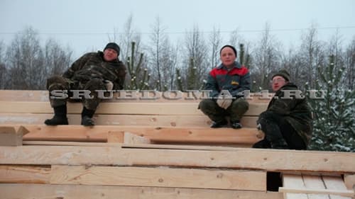Строительство бани из бруса 6×9 метров