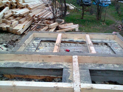 Строительство двухэтажного брусового дома на две семьи