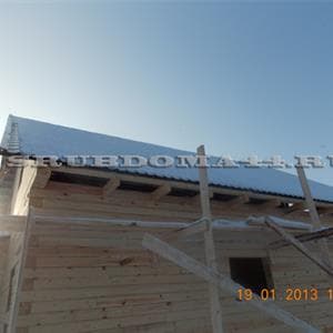 Дом из Строганного бруса 10х12