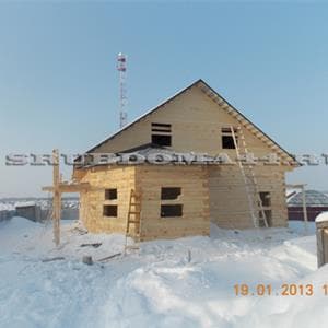 Дом из Строганного бруса 10х12