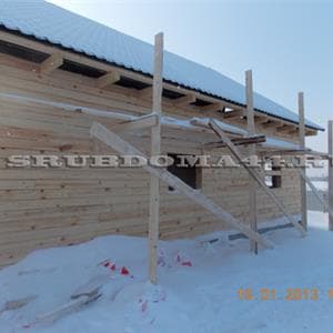 Дом из Строганного бруса 10х12